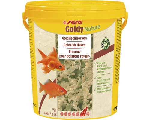 Goldfischflocken sera Goldy Nature 4 kg