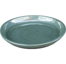 Pflanzenuntersetzer aus Keramik