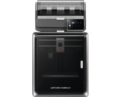 3 Drucker Anycubic FFF (Fused Filament Fabrication) 400 x 490 x 410 mm Windows Mac OS anthrazit Anycubic Kobra S1 3D-Drucker