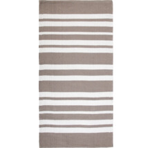 Gestreifter Teppich für den Innenbereich