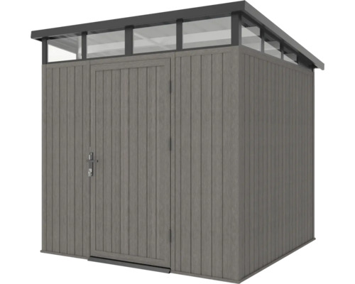 Gartenschrank mit Doppeltür und Oberlicht