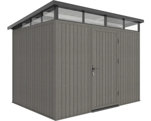 Gartenschuppen mit Tür und Oberlicht