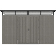 Gartenschrank mit Doppeltür und Oberlicht