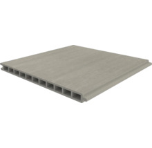 Kunststoff Fassadenverkleidungselement mit Hohlkammerprofil