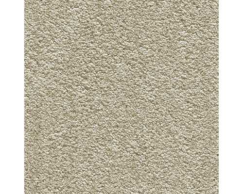 Teppichboden Shaggy Romantica hellbeige FB33 400 cm breit (Meterware) Nahaufnahme eines Teppichs
