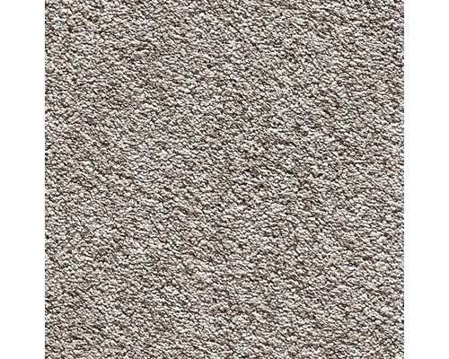 Teppichboden Shaggy Romantica dunkelbeige FB47 400 cm breit (Meterware) Nahaufnahme eines Teppichs