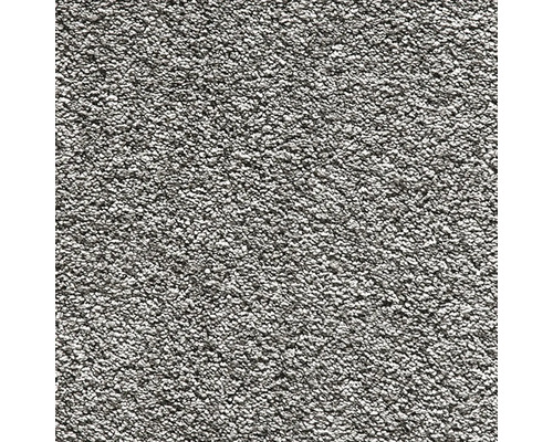 Teppichboden Shaggy Romantica grau FB96 400 cm breit (Meterware) Nahaufnahme eines Teppichbodens