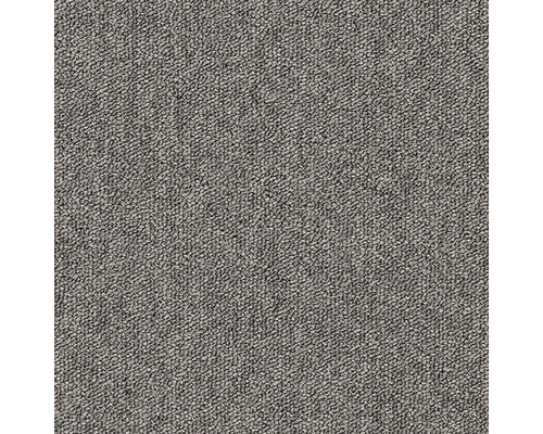 Teppichboden Schlinge E-Blitz braun FB46 400 cm breit (Meterware) Nahaufnahme eines grauen Teppichs.