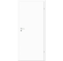 Weiße Innentür mit Beschlägen