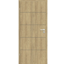 Holztür mit Türgriff