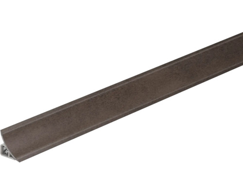 PICCANTE Wandabschlussleiste Dark Brown K5579 WAP 23 Länge: 3000 mm Sockelleiste aus Kunststoff