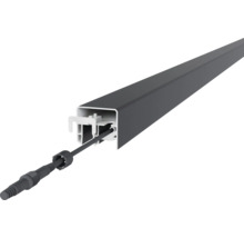 Aluminiumprofil mit Kabelführung für eine LED-Leuchte