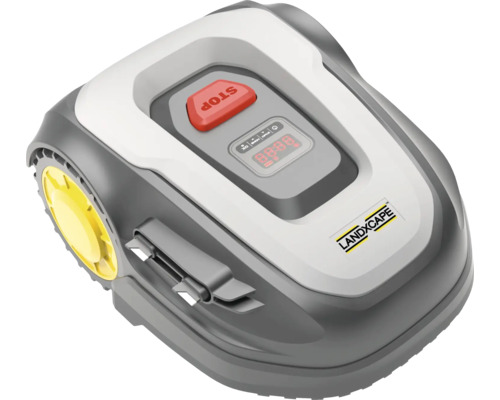 Mähroboter Landxcape 20V LX855 für bis zu 300m² mit Begrenzungskabel, inkl. 1 x 2 Ah Akku und Ladestation LandXcape Mähroboter