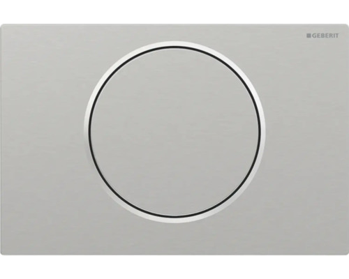 Geberit Logo Betätigungsplatte mit runder Taste