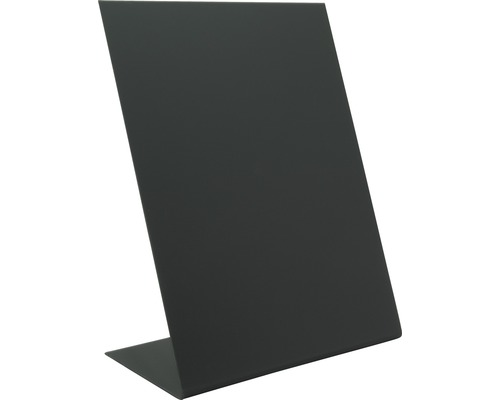 Tischkreidetafel L-Format schwarz DIN A5 21,5x15 cm 3 Stk.