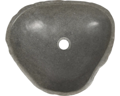 Waschbecken aus Stein mit Ablauf