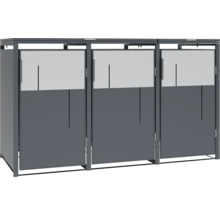 Mülltonnenbox für drei Mülltonnen