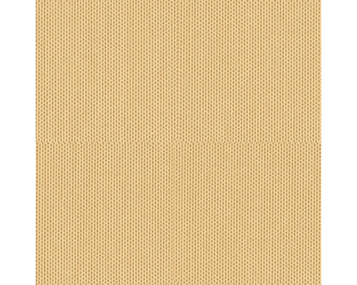 Nahaufnahme eines beigen Stoffes mit feiner Webstruktur