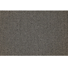 Nahaufnahme eines grauen Teppichbodens.