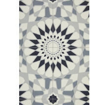 Dekorative Bodenfliese mit geometrischem Muster