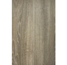 Nahaufnahme eines Laminatbodens in Holzoptik