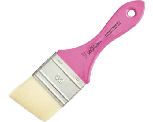 Flachpinsel mit Kunststoffgriff, Breite 50 mm