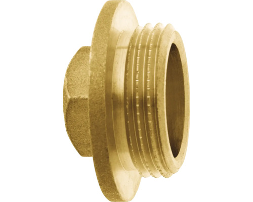 Messing Verschlussstopfen mit Außengewinde