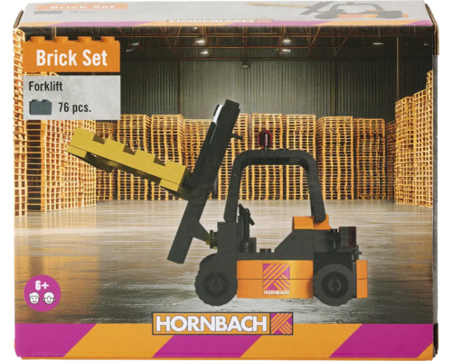 Hornbach Gabelstapler Bausatz, 76 Teile