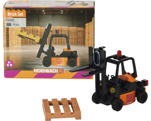Hornbach Gabelstapler Bausatz mit 76 Teilen