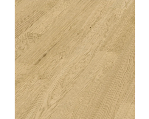 FRIENDS by ter Hürne Echtholzboden HyWood Eiche Jules Landhausdiele Gebürstet 1997x182x9,1 mm Ansicht eines Holzfußbodens