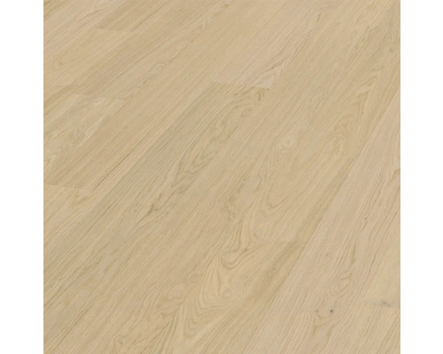 FRIENDS by ter Hürne Echtholzboden HyWood Eiche Matteo Landhausdiele Gebürstet 1997x182x9,1 mm Helle Holzdiele als Bodenbelag