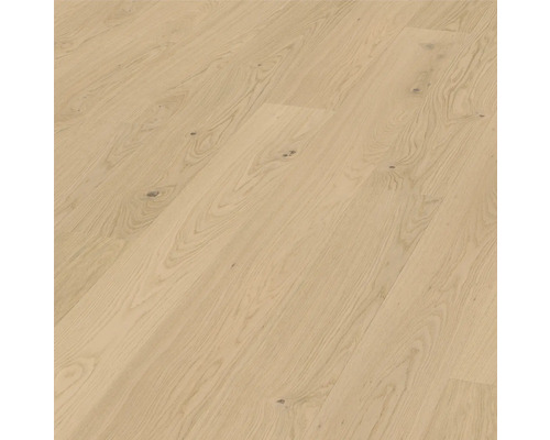Echtholzboden HyWood Eiche Vreni Landhausdiele gebürstet 1997 x 182 x 9,1 mm Holzbodenbelag aus hellem Holz