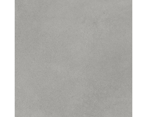 Feinsteinzeug Terrassenplatte Precious Concrete Grey rektifizierte Kante 60 cm x 60 cm x 2 cm Graue Zementfliese