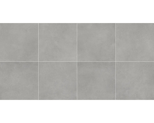 Rechteckige Fliesen aus Feinsteinzeug aneinandergereiht