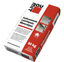 Sack Kalkzement Leichtputz Mineralpor 30 Kilogramm