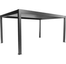 Pergola mit Aluminiumrahmen und Dachlatten