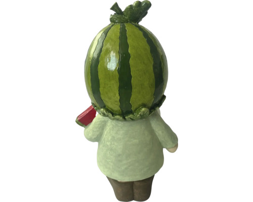 Dekofigur Wassermelone von hinten