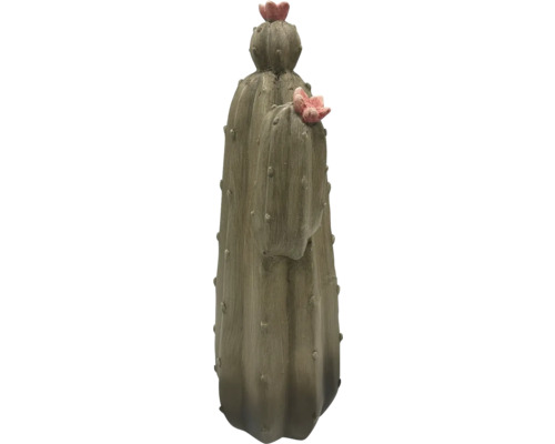 Dekorative Kaktusfigur mit Blüten