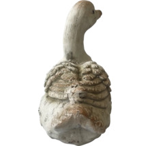 Dekorative Gartenfigur Gans aus Stein