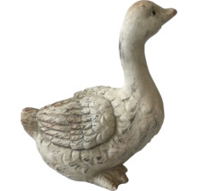 Dekorative Gänsefigur für den Garten