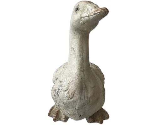 Dekorative Gartenfigur einer Gans