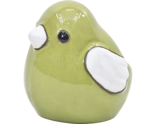 Keramikvogel als Gartendekoration