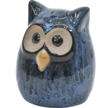 Dekorative Eulenfigur aus Keramik