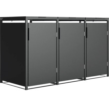 Mülltonnenbox für drei Mülltonnen