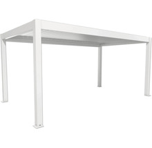 Freistehende weiße Pergola für den Garten