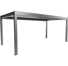 Freistehende graue Pergola für den Außenbereich