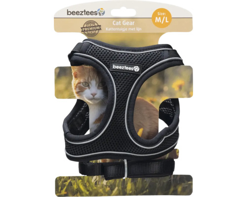 Beeztees Katzen Geschirr mit Leine