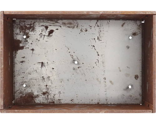 Metall Pflanzkasten mit Löchern