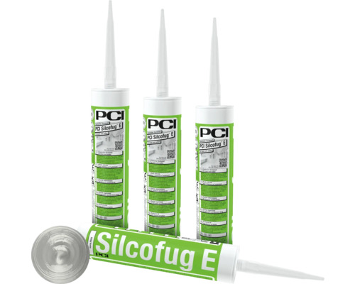 PCI Silcofug® E Elastischer Dichtstoff für innen und aussen topas 310 ml Mehrere Kartuschen PCI Silcofug E Dichtstoff für innen und außen
