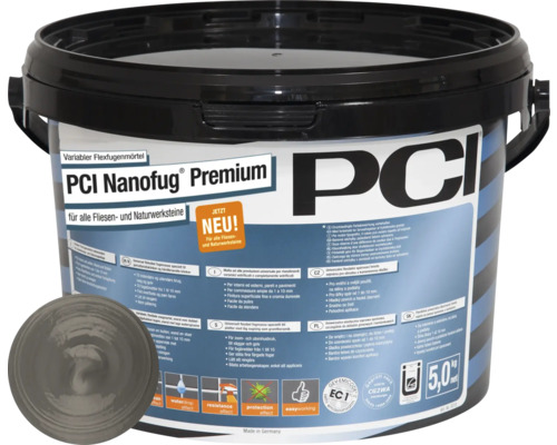 Eimer PCI Nanofug Premium flexibler Fugenmörtel für Fliesen und Natursteine